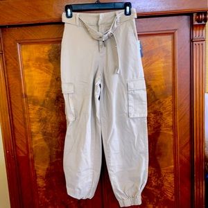 Khaki cargo pants
